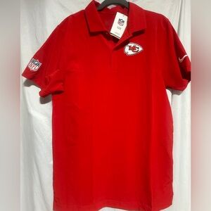 NFL Kansas City Chiefs Dri-Fit polo Men’s small with tags